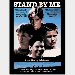 Stand By Me, 80s, cult, classic Posters and Art